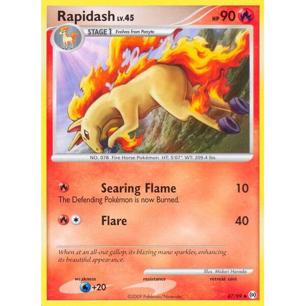 Arceus - 47/99 - Rapidash (47)