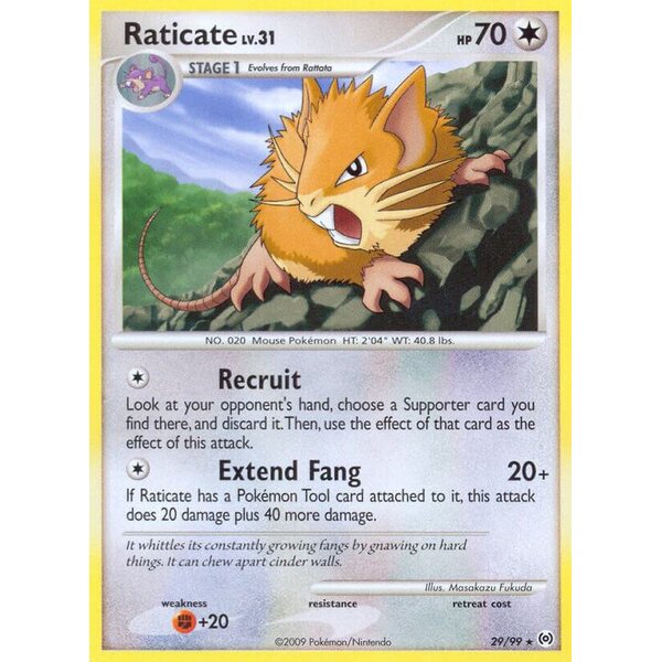 Arceus - 29/99 - Raticate