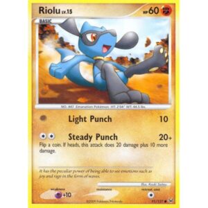 Platinum - 91/127 - Riolu