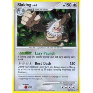 Platinum - 16/127 - Slaking - Holo