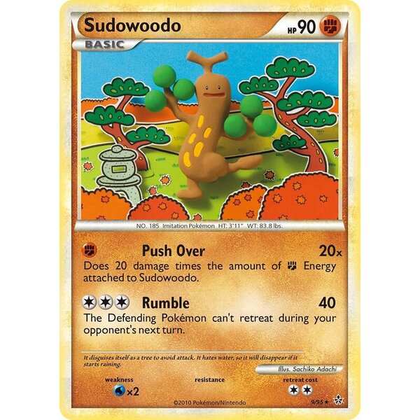 Unleashed - 9/95 - Sudowoodo - Holo