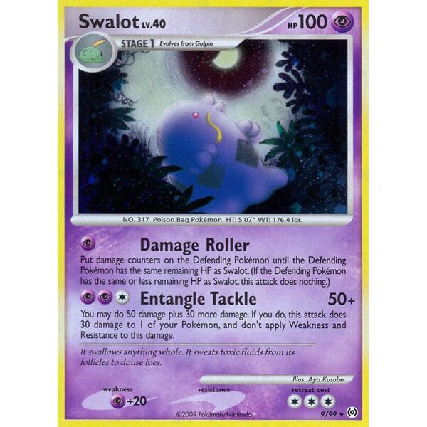 Arceus - 9/99 - Swalot - Holo