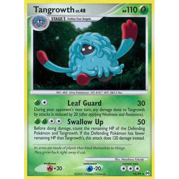 Arceus - 10/99 - Tangrowth - Holo