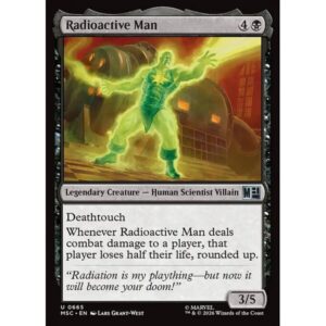 Marvel Super Heroes Commander - 665 - Radioactive Man - Uncommon - B - Non-foil (Front)