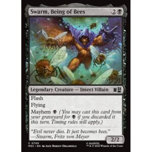 Marvel Super Heroes Commander - 799 - Swarm, Being of Bees - Common - B - Non-foil (Front)