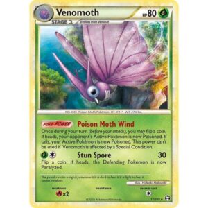 Triumphant - 11/102 - Venomoth - Holo