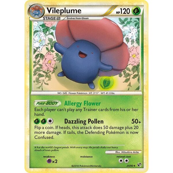 Undaunted - 24/90 - Vileplume