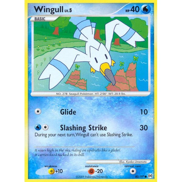 Arceus - 80/99 - Wingull (80)