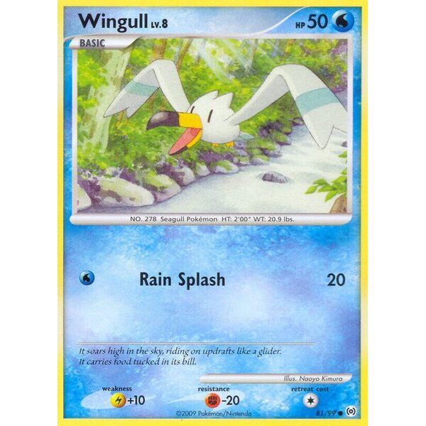 Arceus - 81/99 - Wingull (81)