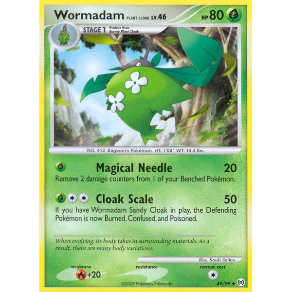 Arceus - 49/99 - Wormadam Plant Cloak