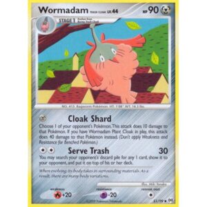 Arceus - 51/99 - Wormadam Trash Cloak