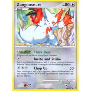 Platinum - 66/127 - Zangoose