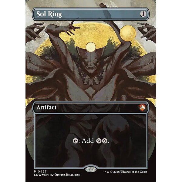Secrets of Strixhaven Commander - 427 - Sol Ring - Mythic - C - Foil - Promo (Front)