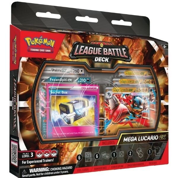 Pokemon Mega Lucario ex League Battle Deck