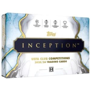 [Rip & Ship Exclusive] 2025-26 Topps Inception UEFA Club Competitions - Hobby Box [Skip The Line]