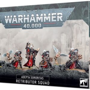 Alternative view of Warhammer 40k Adepta Sororitas Retributor Squad