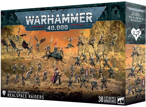 Warhammer 40k Drukhari Realspace Raiders Battleforce - Bilde 2
