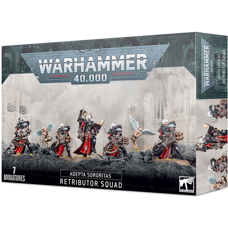Warhammer 40k Adepta Sororitas Retributor Squad