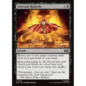 Marvel Super Heroes Commander - 537 - Infernal Rebirth - Common - B - Non-foil (Front)