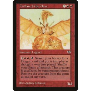 Mirage - 204 - Zirilan of the Claw - Rare - R - Non-foil (Front)