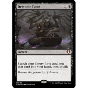 Commander Masters - 150 - Demonic Tutor - Mythic - B - Non-foil