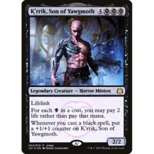 Judge Gift Cards 2021 - 2 - K'rrik, Son of Yawgmoth - Rare - B - Foil - Promo