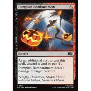 Marvel Super Heroes Commander - 822 - Pumpkin Bombardment - Common - BR - Non-foil (Front)