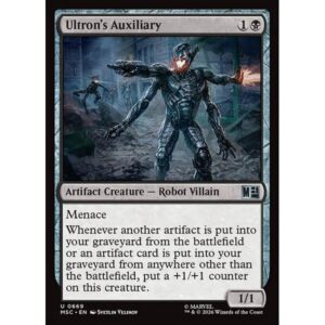 Marvel Super Heroes Commander - 669 - Ultron's Auxiliary - Uncommon - B - Non-foil (Front)