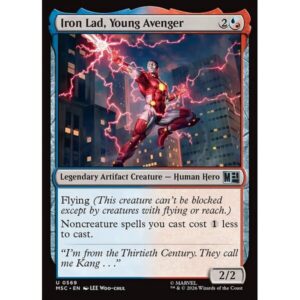 Marvel Super Heroes Commander - 569 - Iron Lad, Young Avenger - Uncommon - UR - Non-foil (Front)