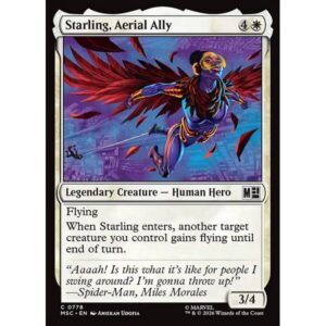 Marvel Super Heroes Commander - 778 - Starling, Aerial Ally - Common - W - Non-foil (Front)