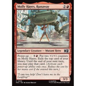 Marvel Super Heroes Commander - 698 - Molly Hayes, Runaway - Common - R - Non-foil (Front)