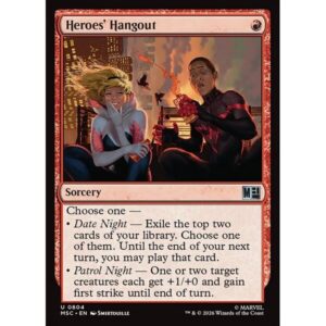 Marvel Super Heroes Commander - 804 - Heroes' Hangout - Uncommon - R - Non-foil (Front)
