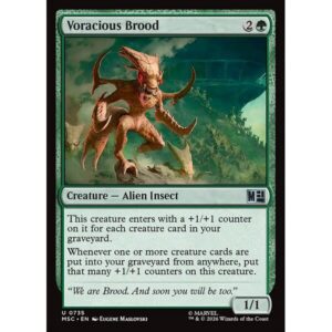 Marvel Super Heroes Commander - 735 - Voracious Brood - Uncommon - G - Non-foil (Front)