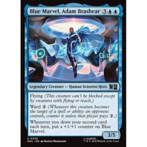 Marvel Super Heroes Commander - 530 - Blue Marvel, Adam Brashear - Uncommon - U - Non-foil (Front)