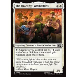 Marvel Super Heroes Commander - 598 - The Howling Commandos - Common - W - Non-foil (Front)