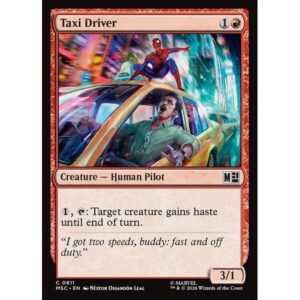 Marvel Super Heroes Commander - 811 - Taxi Driver - Common - R - Non-foil (Front)