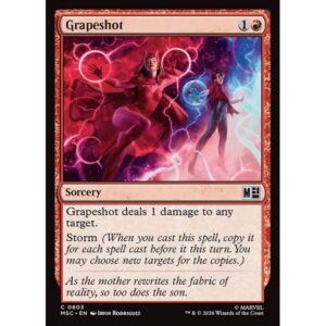 Marvel Super Heroes Commander - 803 - Grapeshot - Common - R - Non-foil (Front)