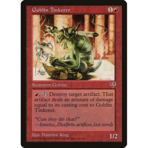 Mirage - 180 - Goblin Tinkerer - Common - R - Non-foil (Front)