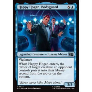 Marvel Super Heroes Commander - 622 - Happy Hogan, Bodyguard - Uncommon - U - Non-foil (Front)