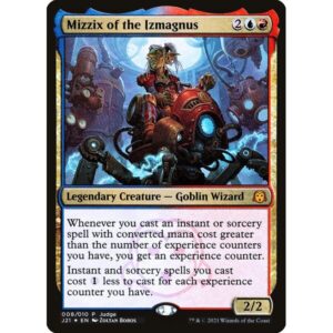 Judge Gift Cards 2021 - 8 - Mizzix of the Izmagnus - Mythic - UR - Foil - Promo