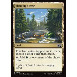 Marvel Super Heroes Commander - 579 - Thriving Grove - Common - C - Non-foil (Front)