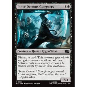 Marvel Super Heroes Commander - 797 - Inner Demons Gangsters - Common - B - Non-foil (Front)