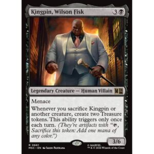 Marvel Super Heroes Commander - 661 - Kingpin, Wilson Fisk - Rare - B - Non-foil (Front)