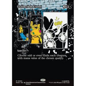 Marvel Universe - 65 - Extinction Event - Mythic - B - Non-foil (Front)