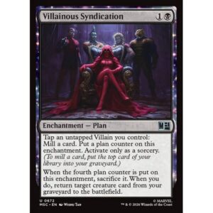 Marvel Super Heroes Commander - 672 - Villainous Syndication - Uncommon - B - Non-foil (Front)