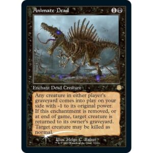 Judge Gift Cards 2022 - 7 - Animate Dead - Rare - B - Foil - Promo