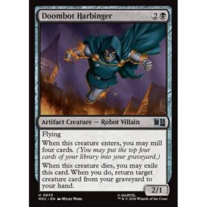 Marvel Super Heroes Commander - 655 - Doombot Harbinger - Uncommon - B - Non-foil (Front)