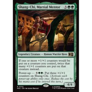 Marvel Super Heroes Commander - 732 - Shang-Chi, Martial Mentor - Rare - G - Non-foil (Front)