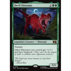 Marvel Super Heroes Commander - 719 - Devil Dinosaur - Rare - G - Non-foil (Front)