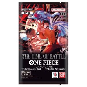 [Rip & Ship Exclusive] One Piece TCG OP-16 The Time of Battle Booster Pack